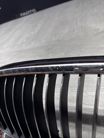 08-13 BMW E90 E92 E93 M3 Front Kidney Grille Left Chrome / Chrome Fins OEM