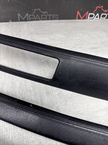 08-13 BMW E92 E93 M3 Interior Trim Set Carbon Leather OEM Genuine *4 Broken Tabs