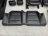 01-06 BMW E46 M3 Convertible Interior Heated Seats Nappa Black Set Complete