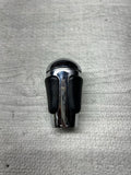2004-2006 BMW E46 M3 SMG GEAR SHIFT KNOB NAPPA LEATHER CHROME OEM