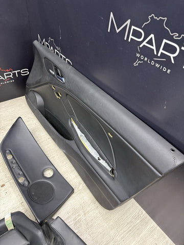 01-06 BMW E46 M3 Convertible Interior Heated Seats & Panels Nappa Black