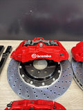 01-06 BMW E46 M3 BREMBO Big Brake Kit Red Calipers Rotors Set NEW Plug Play