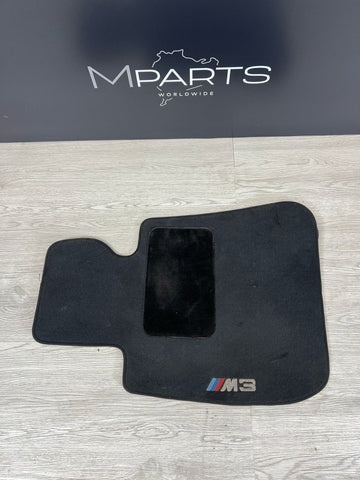 Used Genuine 2008-2013 BMW E92 M3 Carpets Floor Mats Black Front Left Driver