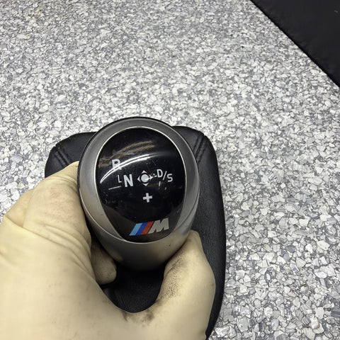 08-13 BMW M3 E90 E92 E93 DCT Automatic Shifter Shift Knob Assembly OEM *Tabs*