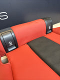 21-24 BMW G80 M3 Sedan Interior Rear Back Seat Bench Fiona Red