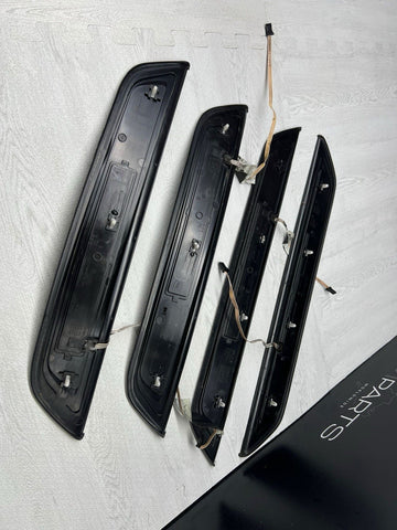 18-23 OEM BMW F90 M5 Door Sills Illuminated Covers Trims Scuff Plates SET