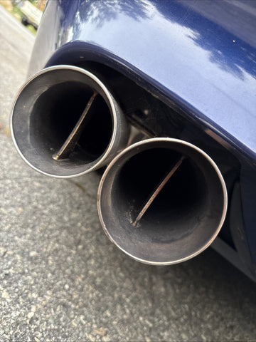 06-10 BMW E63 E64 M6 S85 Rear Exhaust Muffler Valved Meisterschaft