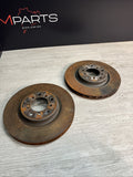 01-06 BMW E46 M3 FRONT Brake Rotors Left Right Pair Set Textar