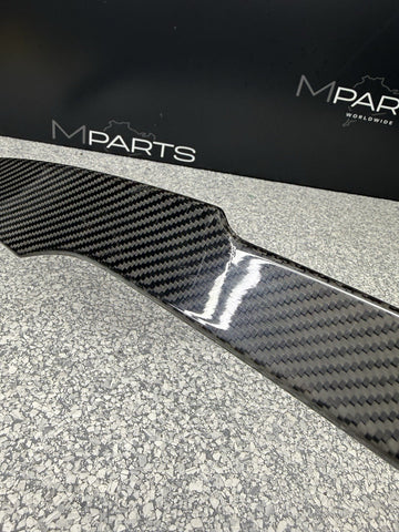 15-20 BMW F82 M4 COUPE REAR TRUNK MOUNTED SPOILER CARBON FIBER 51712350721 *Note