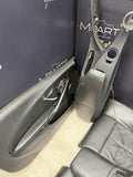MBMW E64 M6 08-10 CONVERTIBLE FRONT REAR LEATHER SPORT SEAT BLACK DOOR CARDS