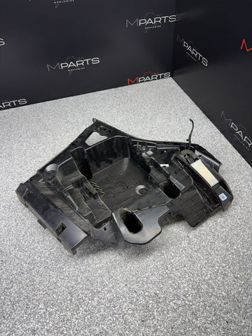 25-27 BMW F74 228 Left Rear Bumper Bracket Guard + Radar Module 51-12-5-A35-D97