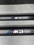 01-06 OEM E46 M3 BMW M3 Left Right Pair Door Sills Panels Scuff Plates