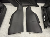 OEM 15-20 BMW F82 M4 LEATHER SEAT SEATS CUSHION INTERIOR SET BLACK