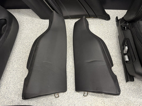 OEM 15-20 BMW F82 M4 LEATHER SEAT SEATS CUSHION INTERIOR SET BLACK