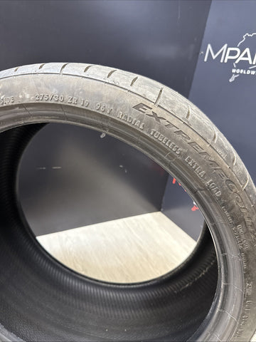 2019 275/30ZR19 Continental Extreme Contact Sport 02 96Y XL Used Tire 8/32