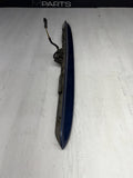 01-03 BMW E46 M3 Coupe Trunk Lid Grip Key Deck Handle Topaz Blue *Broken Tabs