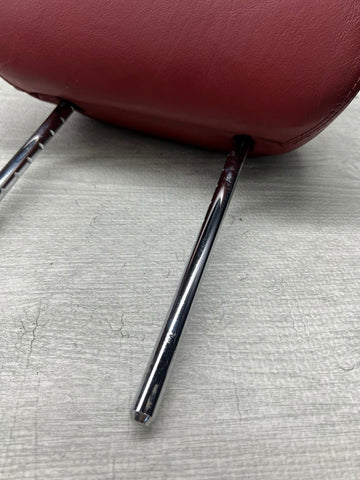 2001-2006 BMW E46 M3 Coupe Front Headrest Head Rest OEM Imola Red