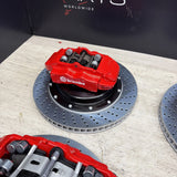 NEW 95-99 BMW E36 M3 BREMBO Big Brake Kit Red Calipers Rotors Set Plug & Play