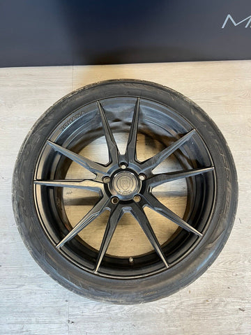 Rohana Wheels Rims RF2 5x120 BMW 19x8.5 ET33 19x9.5 ET35 Matte Black Set Of 4