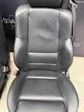 01-06 BMW E46 M3 Convertible Interior Front Heated Seats Black *Notes*