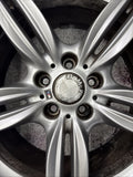 OEM BMW F10 F13 Front Wheel Rim 19x8.5 ET33 Double Spoke Style 351 Silver *Crack
