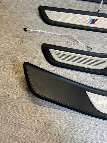 Door Sills Scuff Plates Covers 41217294983 2013-2016 BMW F06 M6 Sedan