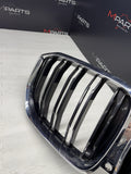 20-23 BMW F95 X5M FRONT GRILLE ASSEMBLY COVER INSERT MOLDING CHROME 8079727 OEM