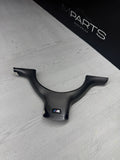OEM 01-06 BMW E46 M3 Lower Steering Wheel Trim Cover Plate Titan Shadow Grey
