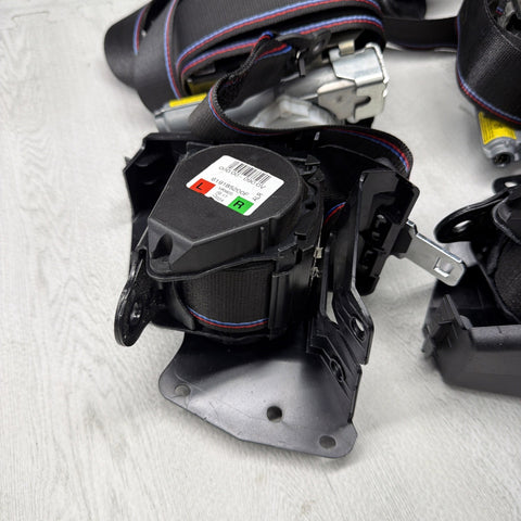 OEM BMW F87 M2 Competition Front Left Right Rear Seatbelts Retractor Stitch M