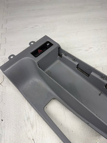 2001-2006 BMW E46 325 330 M3 Convertible Center Console Gray Armrest Optioned