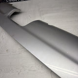 01-06 BMW E46 M3 Rear Bumper Lower Lip Diffuser Trim Panel OEM Titan Silver