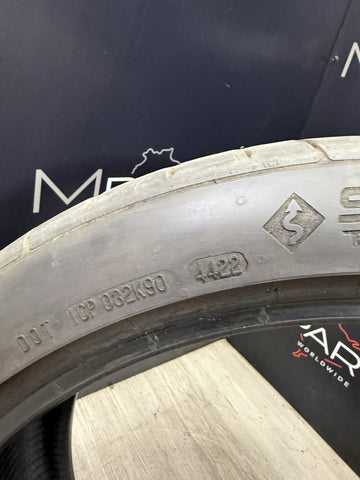 2022 Used Tire Continental ExtremeContact Sport 02 265/35ZR20 265/35R20 99Y 9/32