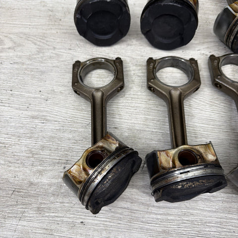 BMW OEM E36 M3 S52 PISTONS CONNECTING RODS SET 11251405702 11241247175