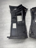 01-06 BMW E46 M3 LEFT RIGHT DRIVER FRONT BUMPER COVER GUARD BRACKET PAIR 2695247