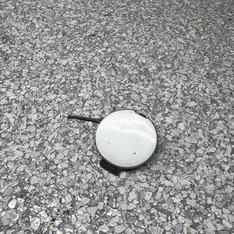 BMW E46 M3 01-06 Titan Silver Front tow hook cap cover 2695250