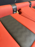 21-24 BMW G80 M3 Sedan Interior Rear Back Seat Bench Fiona Red