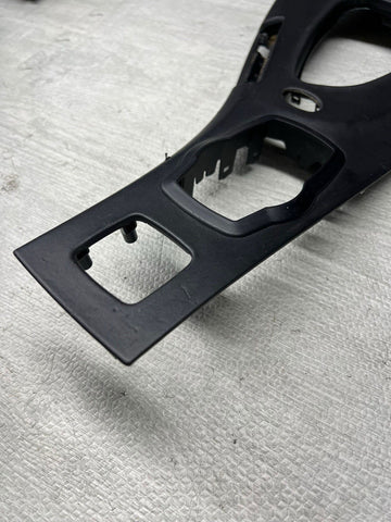 09-13 BMW E93 M3 CONVERTIBLE DCT CIC LEATHER CENTER CONSOLE TRIM