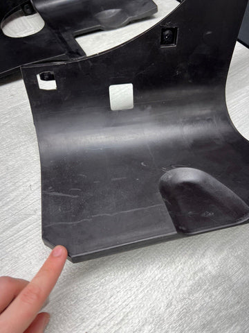 01-06 BMW E46 M3 Cooling Fan Shrouds Trims Panels Genuine OEM