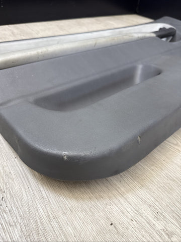 BMW E36 M3 95-99 Coupe Front Left Driver Door Card Panel Dove Grey Gray Vaders