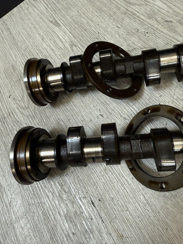 01-06 BMW E46 M3 S54 Motor Engine Cylinder Head Cams Camshafts Pair