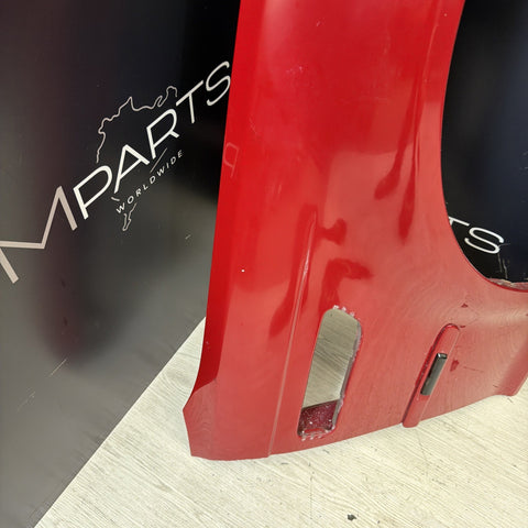 01-06 BMW E46 M3 Right Passenger Fender Imola Red