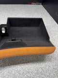 99-03 BMW E39 M5 Right Passenger Dashboard Glove Box Leather Caramel OEM