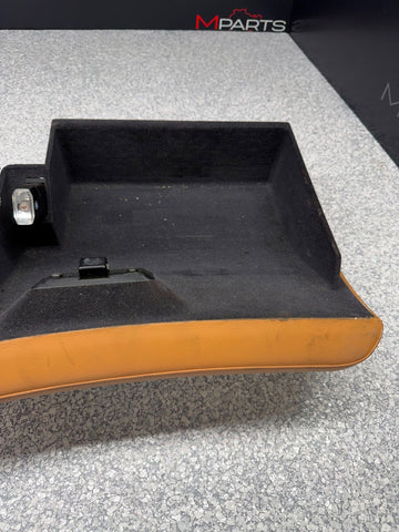 99-03 BMW E39 M5 Right Passenger Dashboard Glove Box Leather Caramel OEM
