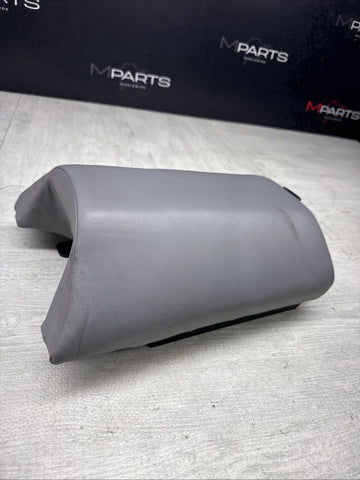 BMW E46 M3 01-06 Rear Seat Back Cushion Grey Leather Ski Backrest Convertible