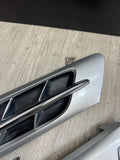 98-02 BMW Z3 M Z3M Fender Hood Vent Grilles Grilles Pair OEM Silver