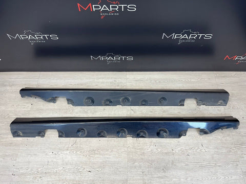 01-06 BMW E46 M3 Rocker Panel Side Skirts OEM Carbon Black