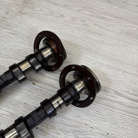 01-06 BMW E46 M3 S54 Motor Engine Cylinder Head Cams Camshafts Pair