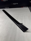 BMW E46 325 330 M3 Front Right Passenger Door Sill Scuff Plate Trim Black OEM