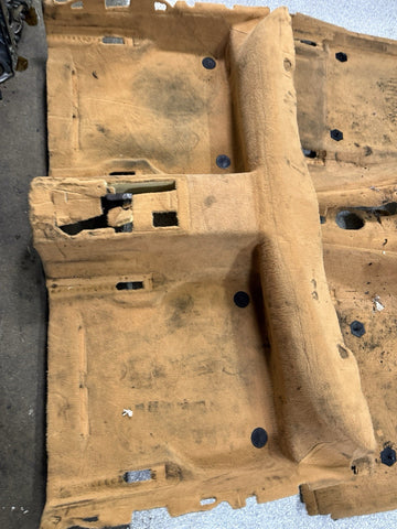 BMW E39 540 530 525 M5 5-Series Factory Caramel Front Floor Carpet OEM