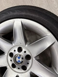 01-03 OEM BMW E39 525 528 530 540 Alloy Rim Wheel 17x8" ET20 Star Spoke Style 81